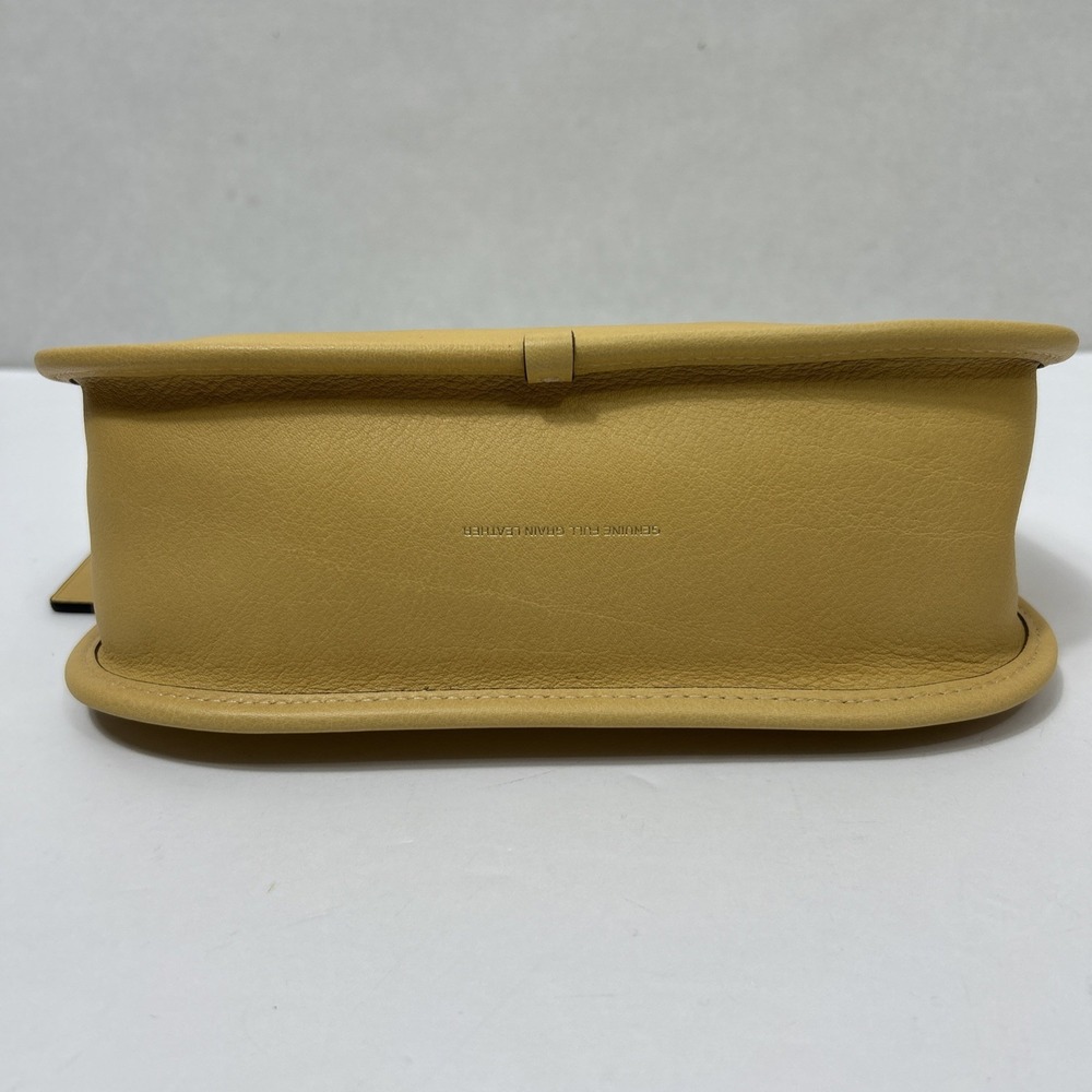 Coach Waverly Bag CCC36 Yellow Natural Grain Leather Crossbody Shoulder NWT - Picture 5 of 9